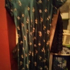 Orient silk Satan dress